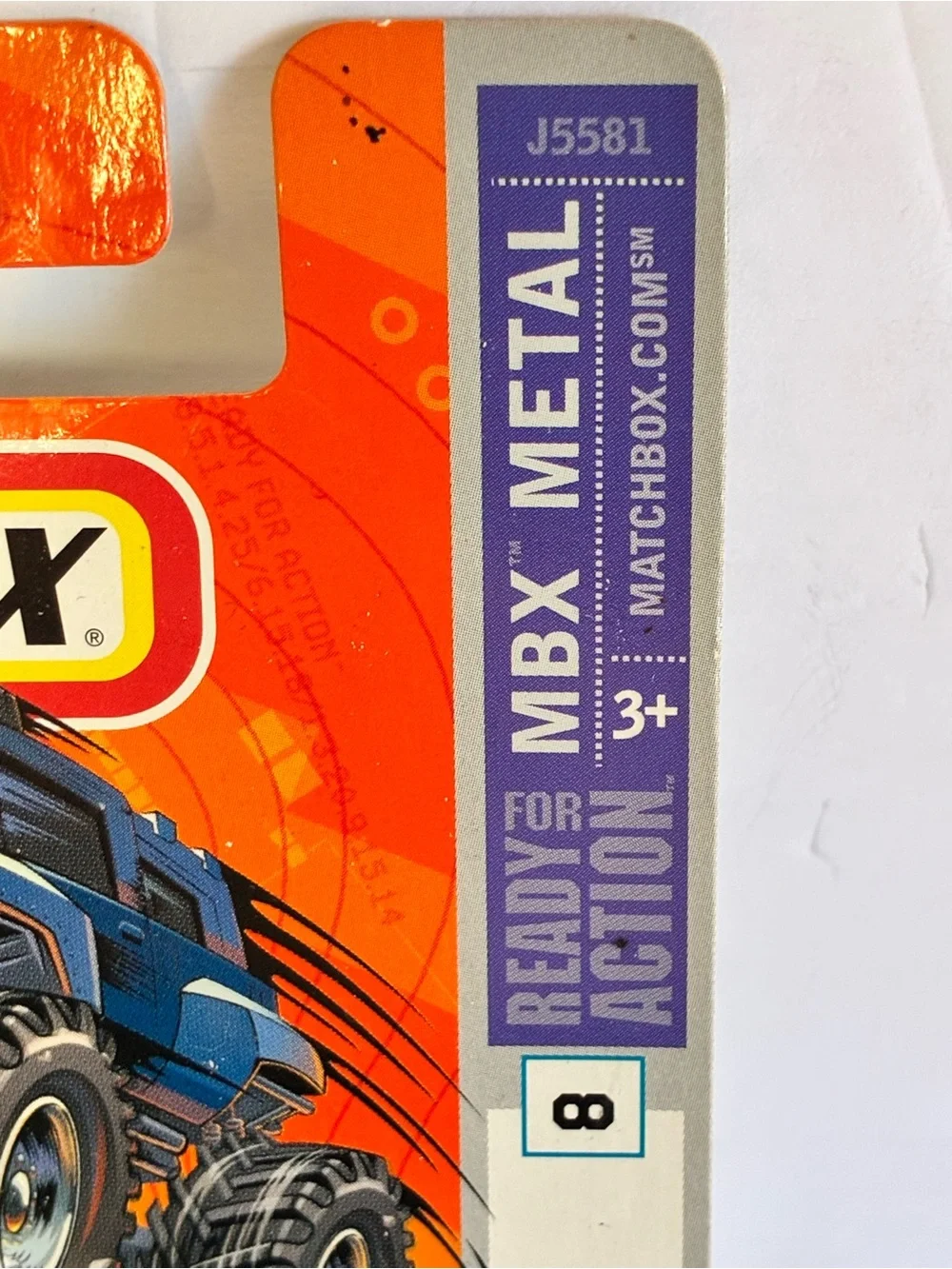 2006 Matchbox MBX Metal #8 Ford Shelby Cobra Concept Red J5581 Sealed